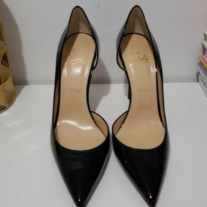Christian Louboutin black Iriza stilettos new